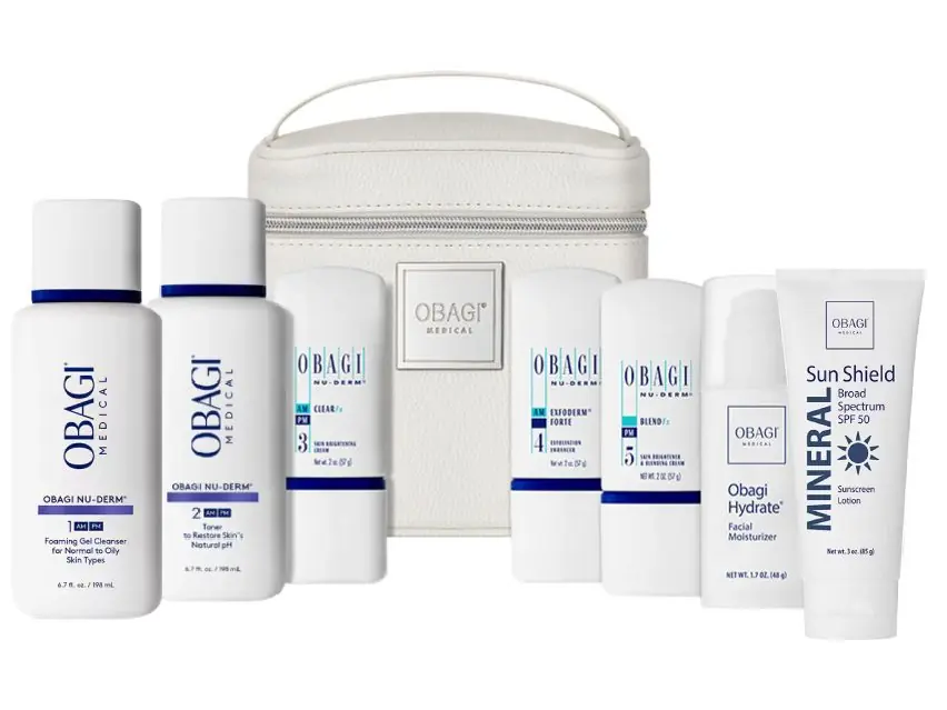 Obagi Nu-Derm Fx System - Normal to Oily Skin (Hydroquinone-Free Formula) 7-Piece Set