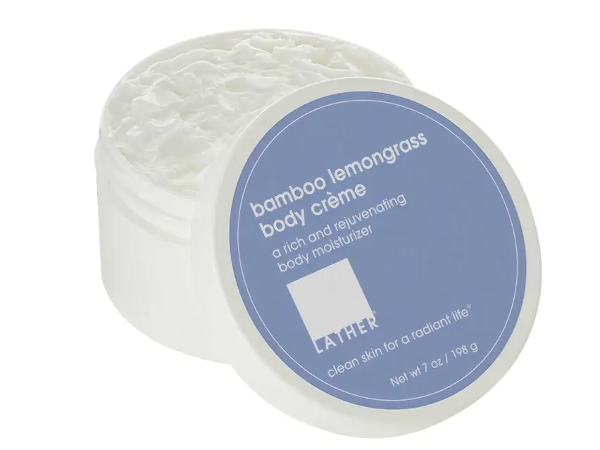 LATHER Bamboo Lemongrass Body Crème 7 oz