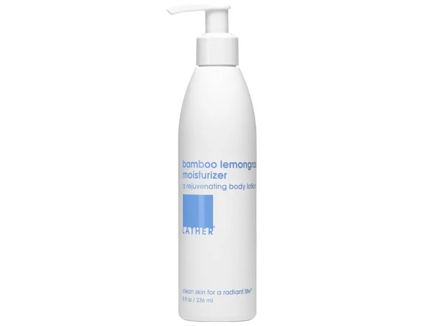 LATHER Bamboo Lemongrass Body Moisturizer 8.0 oz