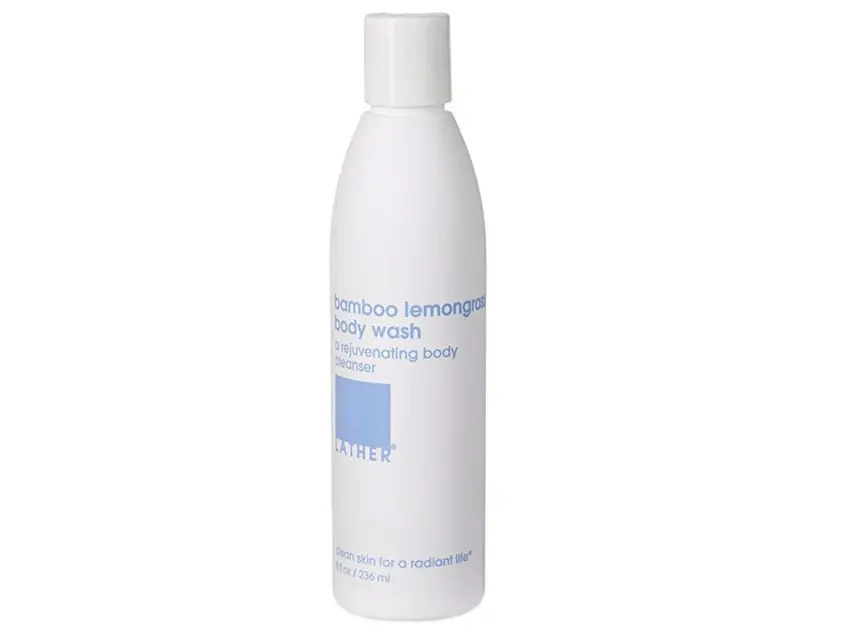 LATHER Bamboo Lemongrass Body Wash 8 oz