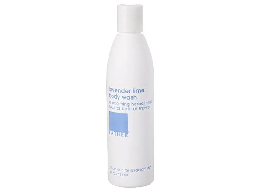 LATHER Lavender Lime Body Wash 8 oz