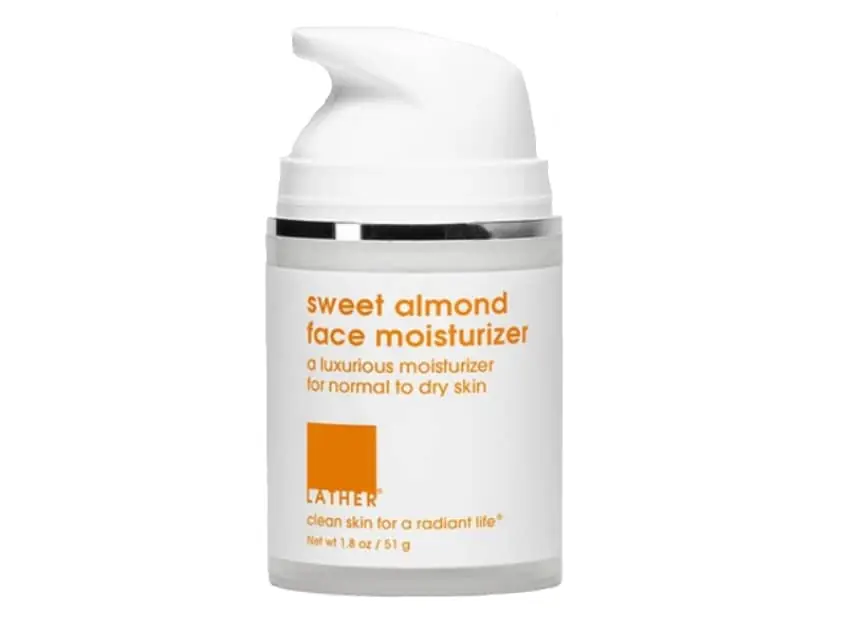 LATHER Sweet Almond Facial Moisturizer 1.8 oz