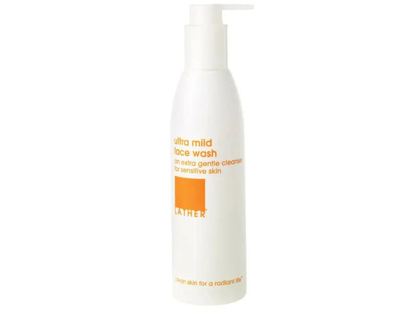 LATHER Ultra Mild Face Wash 6.0 oz