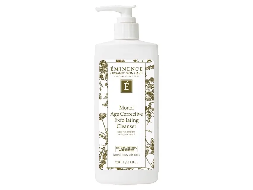 Eminence Organics Monoi Age Corrective Exfoliating Cleanser 8.4 fl oz