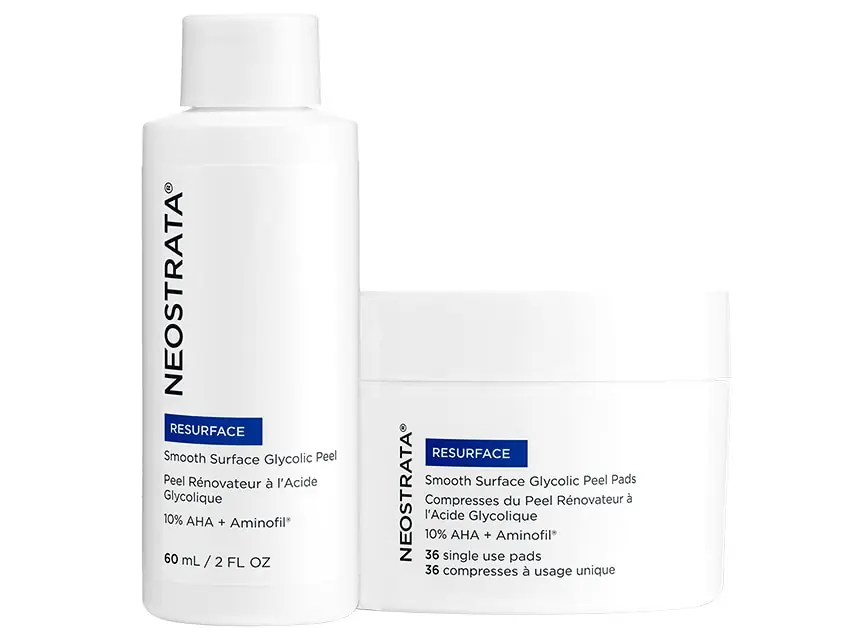 NEOSTRATA Resurface Smooth Surface Glycolic Chemical Peel (formerly known as NeoStrata Smooth Surface Daily Peel) 36 Pads