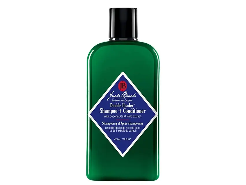 Jack Black Double-Header Shampoo + Conditioner 16 oz