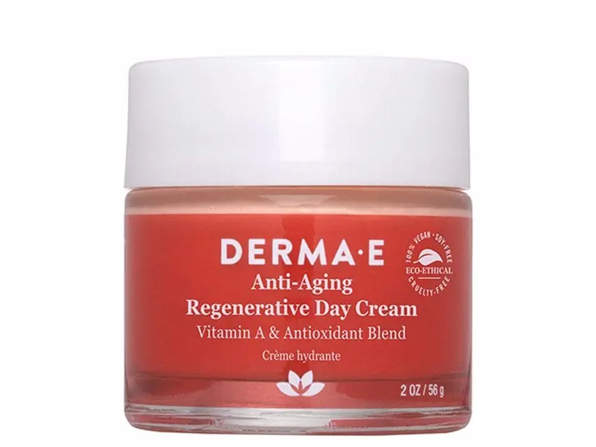derma e Anti-Wrinkle Anti-Aging Regenerative Day Cream (formerly known as derma e Age-Defying Antioxidant Day Cream) 2.0 oz / 56 g