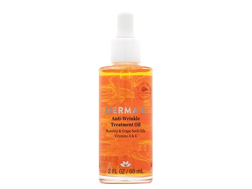 derma e Anti-Wrinkle Vitamin A & E Treatment Oil 2.0 fl oz / 60 ml