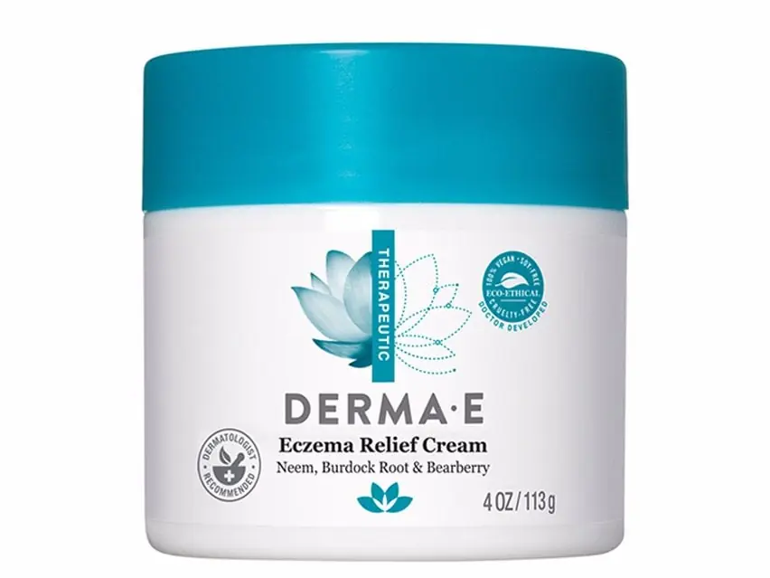 derma e Eczema Relief Cream (formerly known as derma e Therapeutic Psorzema Cream) 4.0 oz