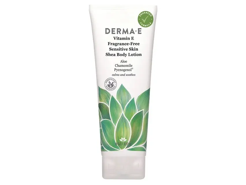 derma e Vitamin E Therapeutic Shea Body Lotion - Fragrance-Free (formerly known as derma e Vitamin E Intensive Therapy Body Lotion - Fragrance Free) 8.0 fl oz / 236 ml