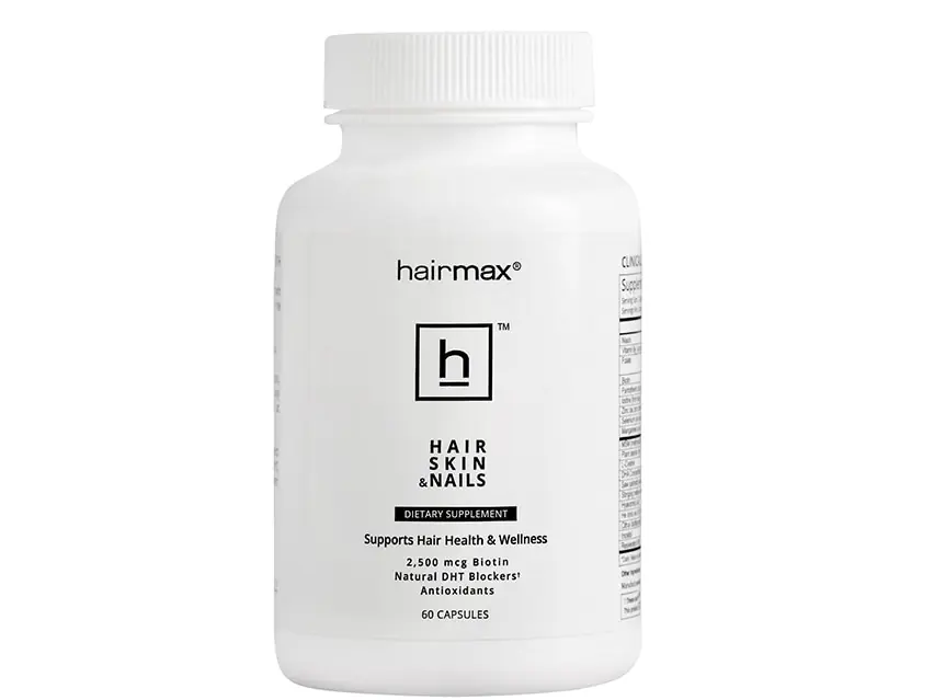 HairMax Hair, Skin & Nails Supplements (formerly known as HairMax Dietary Supplements) 60 Capsules