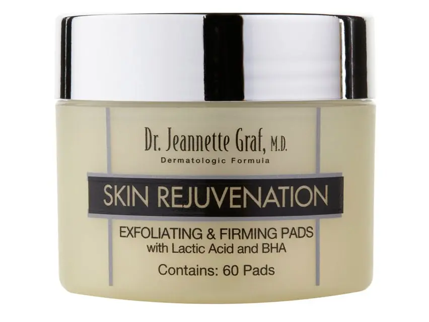 Dr. Jeannette Graf, M.D. Skin Rejuvenation Exfoliating & Firming Pads 60 Treatment Pads