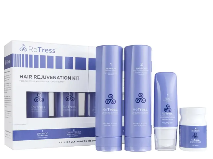 ReTress Hair Rejuvenation Kit 4-Piece Kit
