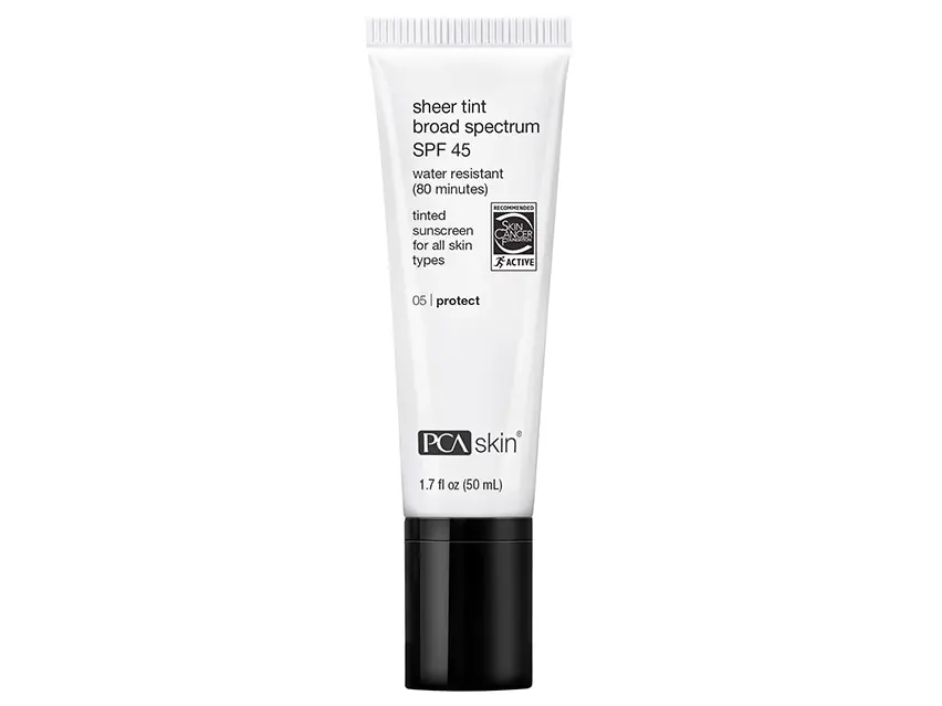 PCA SKIN Sheer Tint Broad Spectrum SPF 45 1.7 fl oz