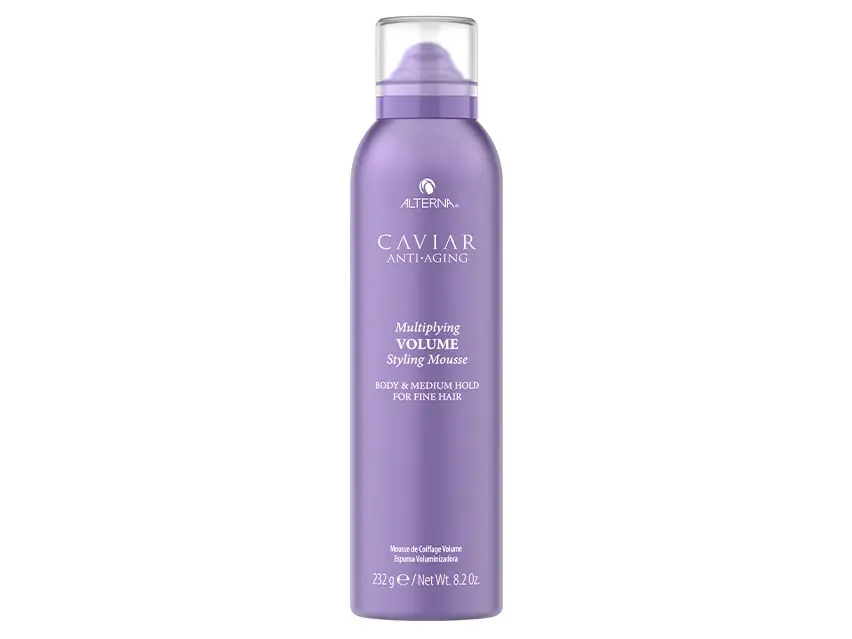 Alterna CAVIAR Anti-Aging Multiplying Volume Styling Mousse (formerly known as Alterna CAVIAR Thick & Full Volume Mousse) 8.2 fl oz