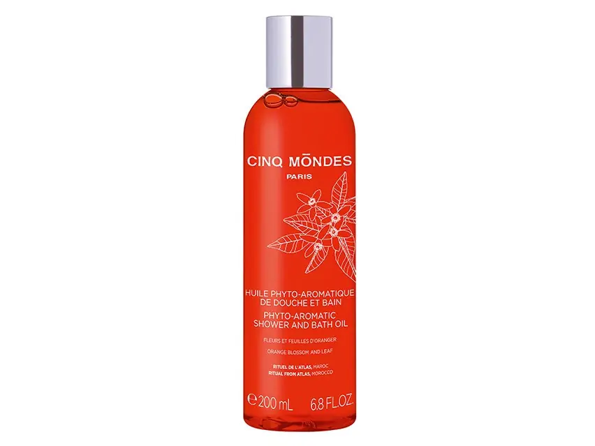 Cinq Mondes Phyto-Aromatic Shower & Bath Oil 6.8 oz