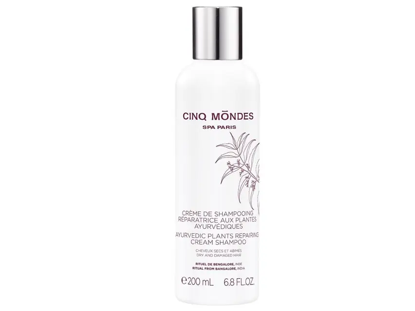 Cinq Mondes Ayurvedic Plants Repairing Cream Shampoo 6.8 oz