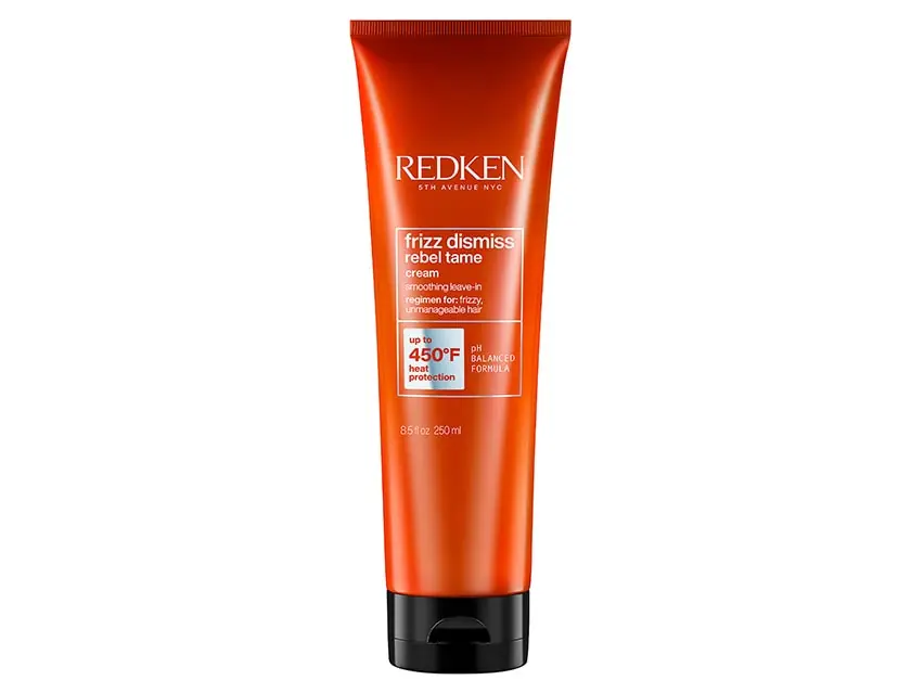 Redken Frizz Dismiss Rebel Tame Heat Protective Leave-in Cream (formerly known as Redken Frizz Dismiss FPF 40 Rebel Tame Leave-in Smoothing Control Cream) 8.5 oz