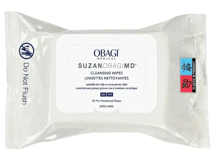 SUZANOBAGIMD Acne Cleansing Wipes 25 Wipes