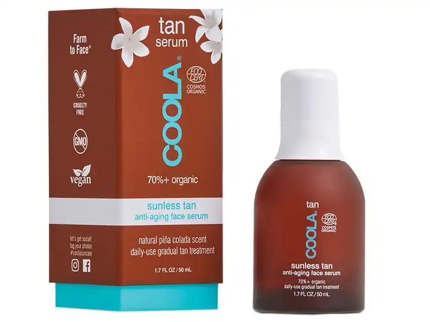 COOLA Organic Sunless Tan Anti-Aging Face Serum 1.7 oz