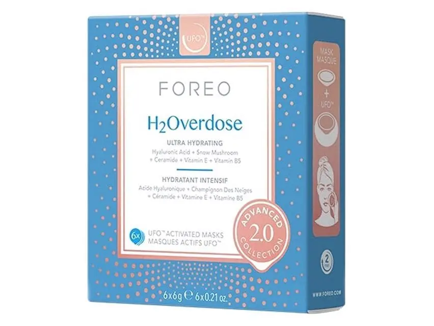 FOREO UFO Activated Mask - H2Overdose 2.0 (formerly known as FOREO UFO Activated Mask - H2Overdose) 6 Treatments