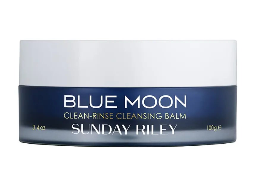 Sunday Riley Blue Moon Clean-Rinse Cleansing Balm (formerly known as Sunday Riley Blue Moon Tranquility Cleansing Balm) 3.5 oz