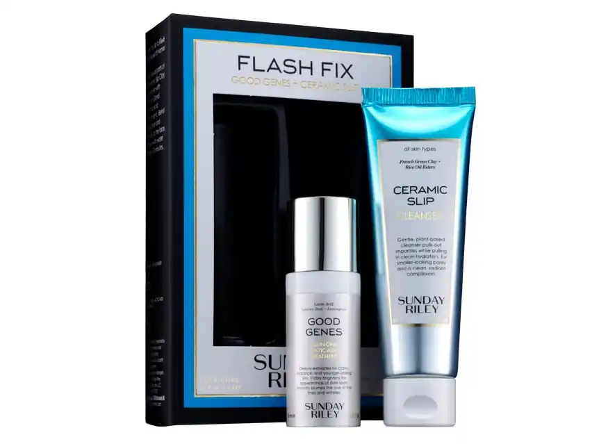 Sunday Riley Flash Fix Kit 2-Piece Set