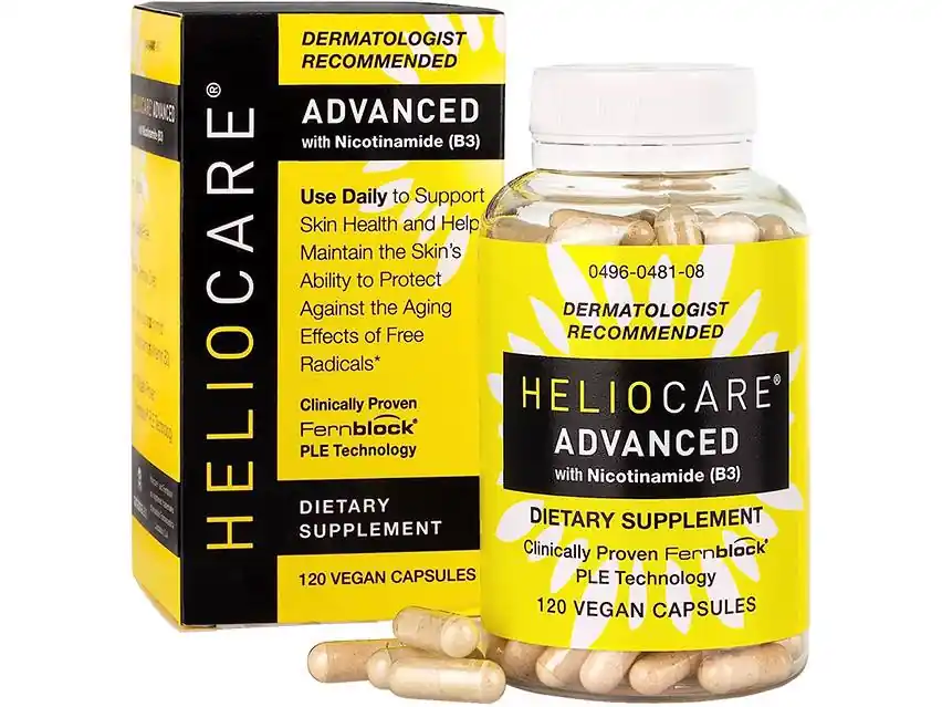 HELIOCARE Advanced Antioxidant Supplement with Nicotinamide 120 Capsules