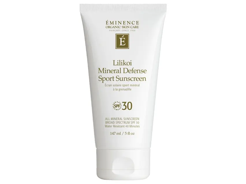 Eminence Organics Lilikoi Mineral Defense Sport Sunscreen SPF 30 5 fl oz