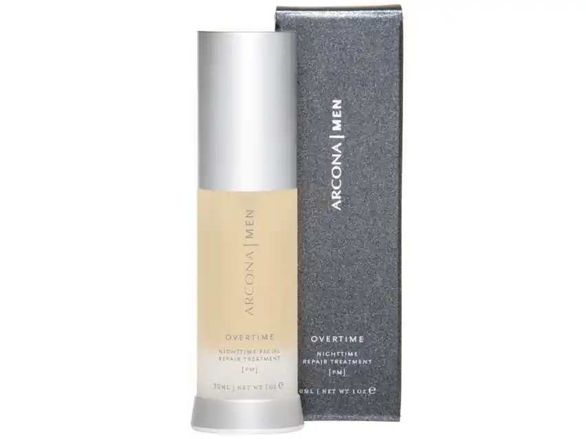 ARCONA Men Overtime Nighttime Facial Repair Treatment 1.0 fl oz
