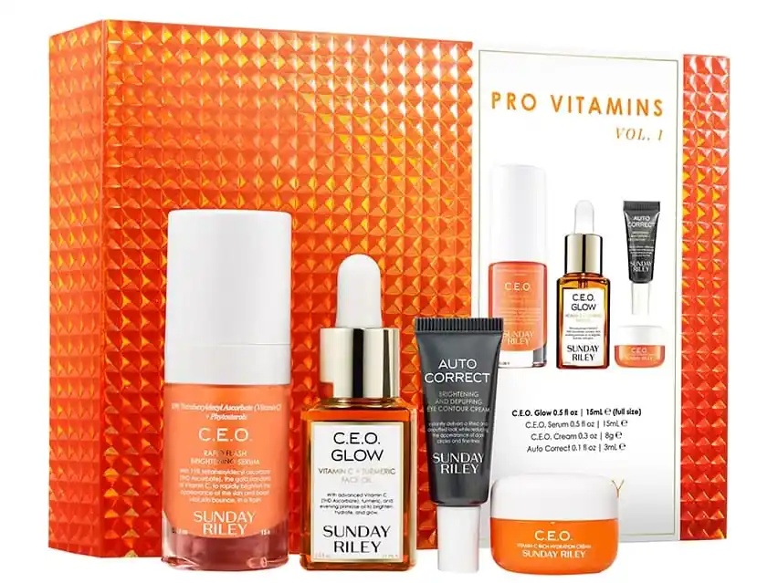 Sunday Riley Pro Vitamins Vol. 1 4-Piece Set