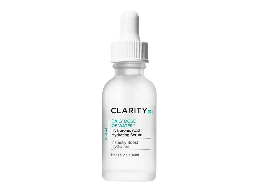 ClarityRx Daily Dose of Water Hyaluronic Acid Hydrating Serum 1.0 fl oz Serum