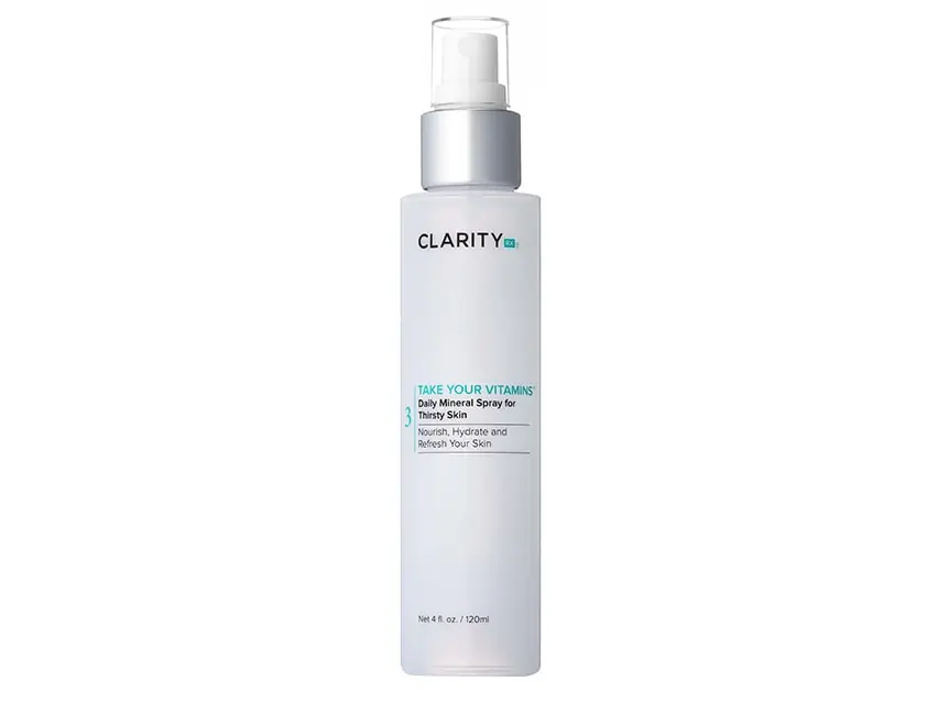 ClarityRx Take Your Vitamins Daily Mineral Spray For Thirsty Skin 4.0 fl oz