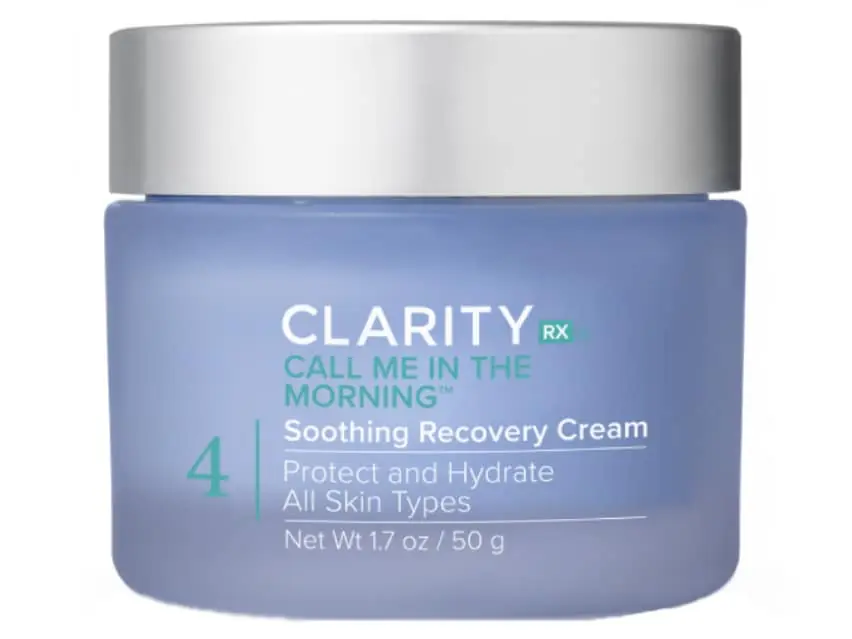 ClarityRx Call Me In The Morning Soothing Recovery Cream 1.7 oz