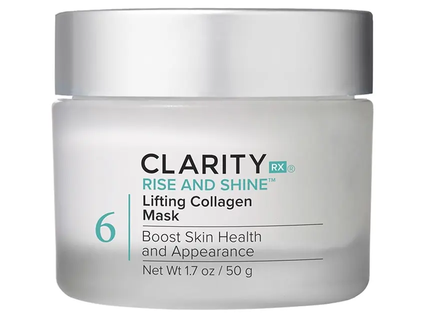 ClarityRx Rise and Shine Lifting Collagen Mask 1.7 oz