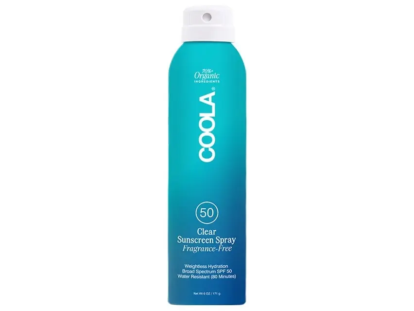 COOLA Organic Classic Body Sunscreen Spray SPF 50 6.0 fl oz