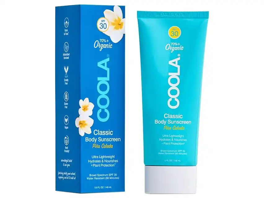 COOLA Organic Classic Body Sunscreen SPF 30 - Pina Colada 5.0 fl oz
