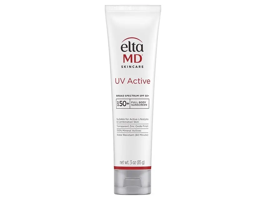 EltaMD UV Active Broad Spectrum SPF 50+ Mineral Full Body Sunscreen 3.0 fl oz - EltaMD Skin Care