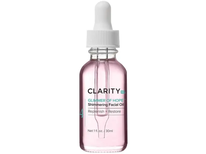ClarityRx Glimmer of Hope Shimmering Facial Oil 1.0 fl oz