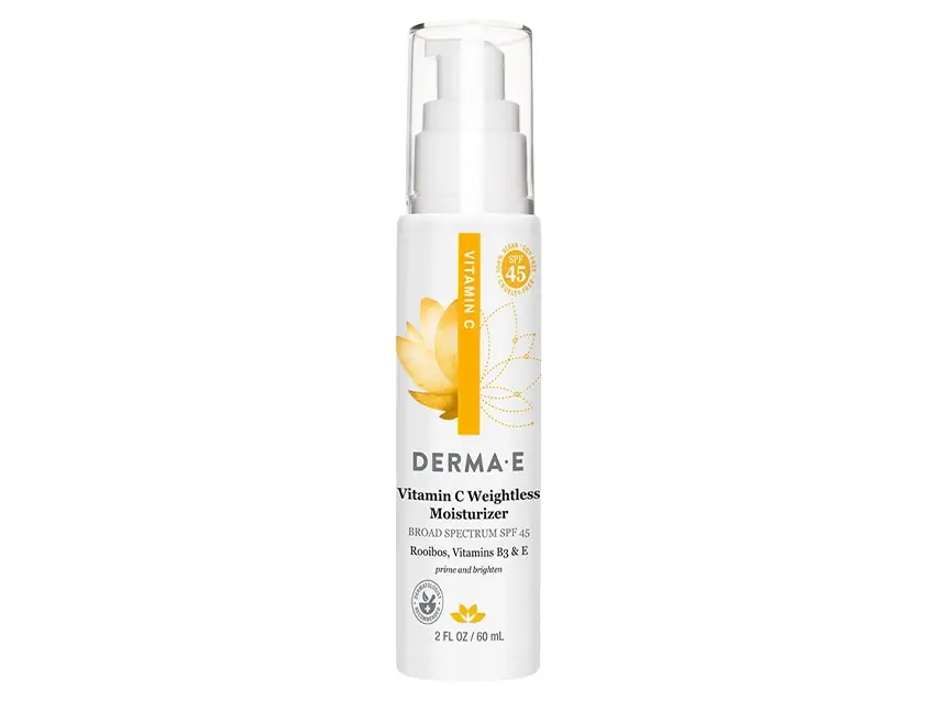 derma e Vitamin C Weightless Moisturizer SPF 45 2.0 fl oz