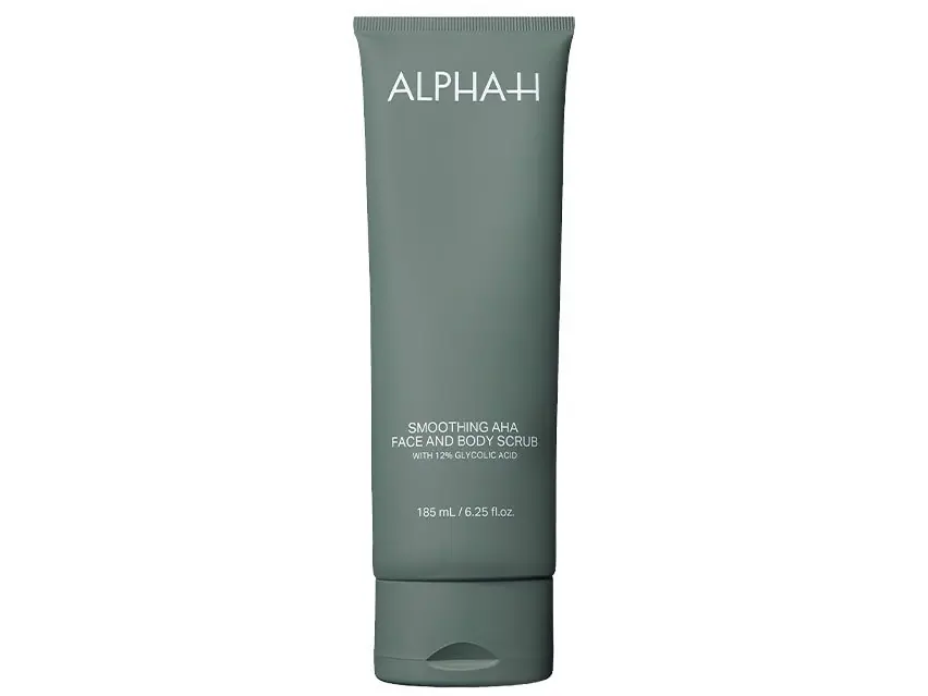 Alpha-H Smoothing AHA Face & Body Scrub with 12% Glycolic Acid (formerly known as Alpha-H Micro Super Scrub) 6.25 fl oz