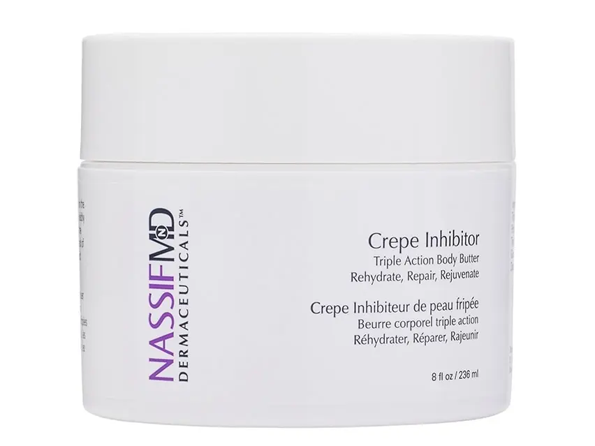 NassifMD® Crepe Inhibitor Triple Action Body Butter 8.0 oz - NassifMD® Skincare