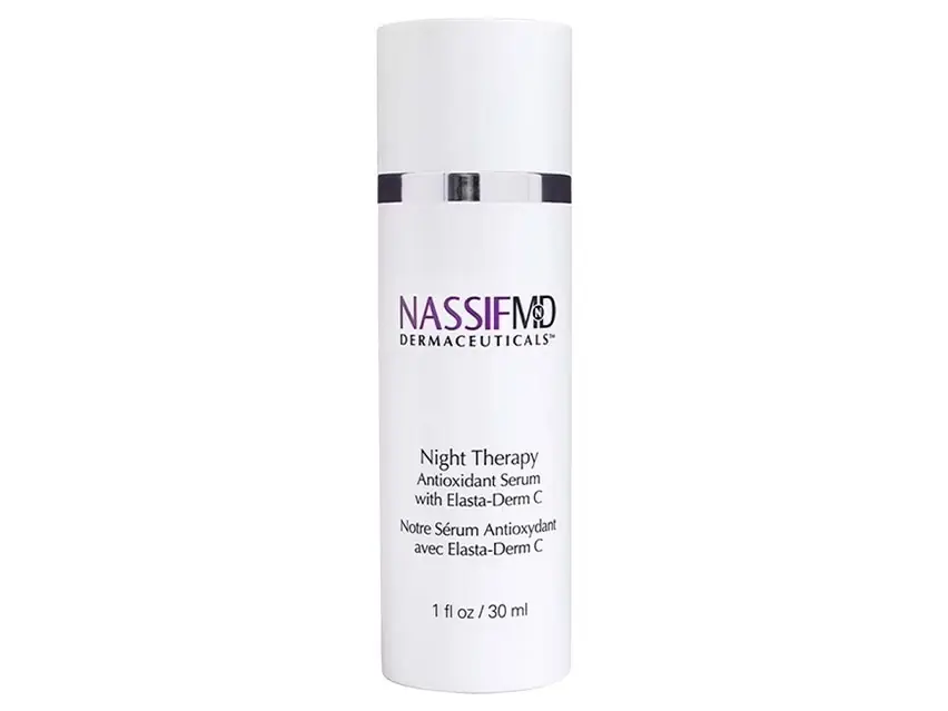 NassifMD® Night Therapy Serum (formerly known as NassifMD® Night Therapy Antioxidant Serum) 1.0 fl oz - NassifMD® Skincare
