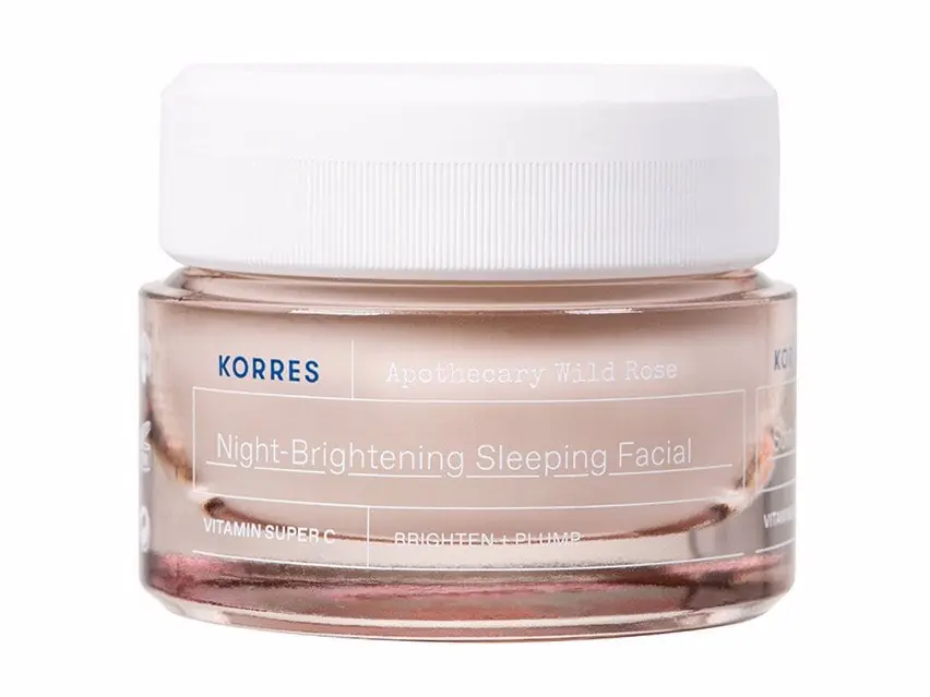 KORRES Apothecary Wild Rose Night-Brightening Sleeping Facial 1.35 oz