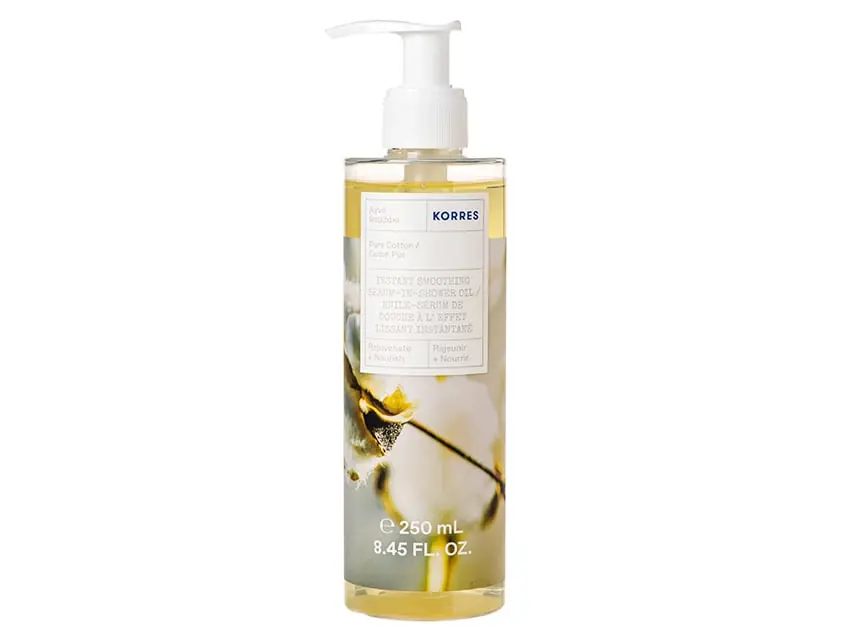 KORRES Instant Smoothing Serum-In-Shower Oil 8.45 fl oz