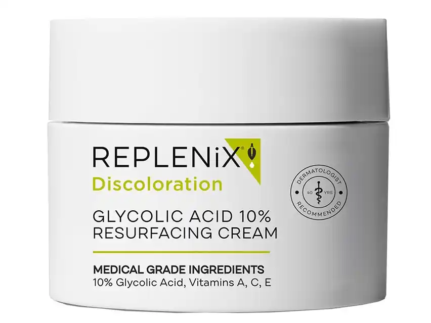 Replenix Glycolic Acid Resurfacing Cream 10% (formerly known as Glycolix Elite Facial Cream 10%) 1.7 oz
