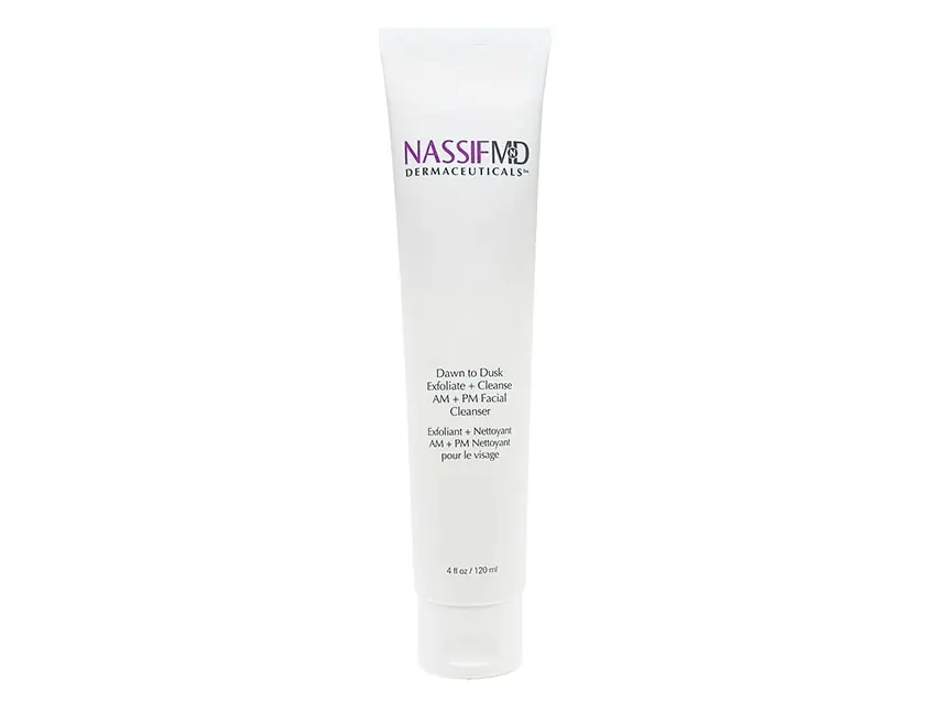 NassifMD® Dawn To Dusk AM & PM Exfoliating Cleanser 4.0 oz - NassifMD® Skincare