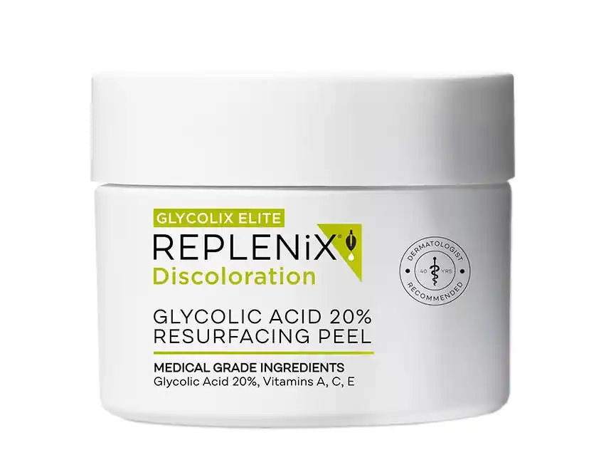 Replenix Glycolic Acid Resurfacing Peel 20% (formerly known as Glycolix Elite Treatment Pads 20%) 60 Pads