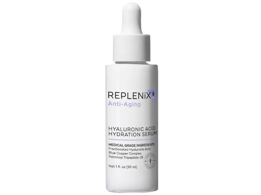 Replenix Hyaluronic Acid Hydration Serum (formerly known as Replenix Pure Hydration Hyaluronic Acid Serum) 1.0 fl oz