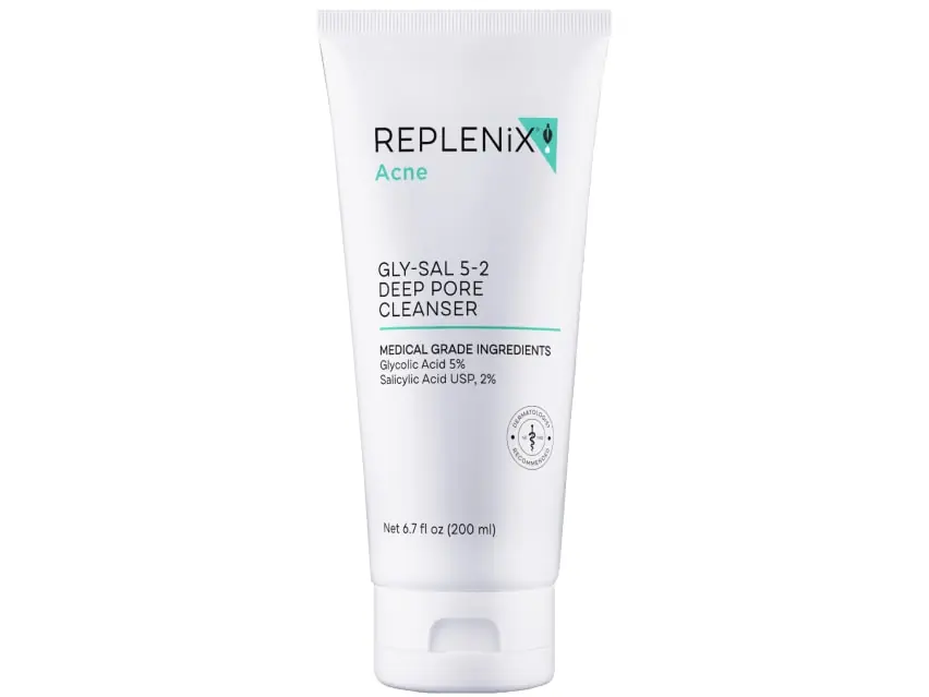 Replenix Gly-Sal 5-2 Deep Pore Cleanser (formerly known as Replenix Acne Solutions Gly/Sal 5-2 Cleanser) 6.7 oz